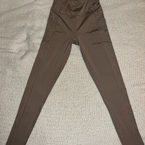 Calvin Klein Kids Brown Leggings